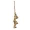 25" Gold Metal Cascading Cluster Decorative Bells